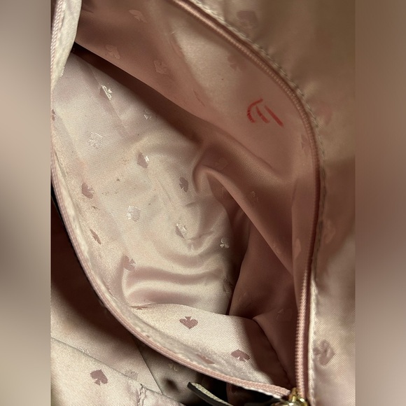 Kate Spade Warm Beige Larchmont Ave. Mini Layla Studded Purse Satchel Crossbody - Picture 12 of 12